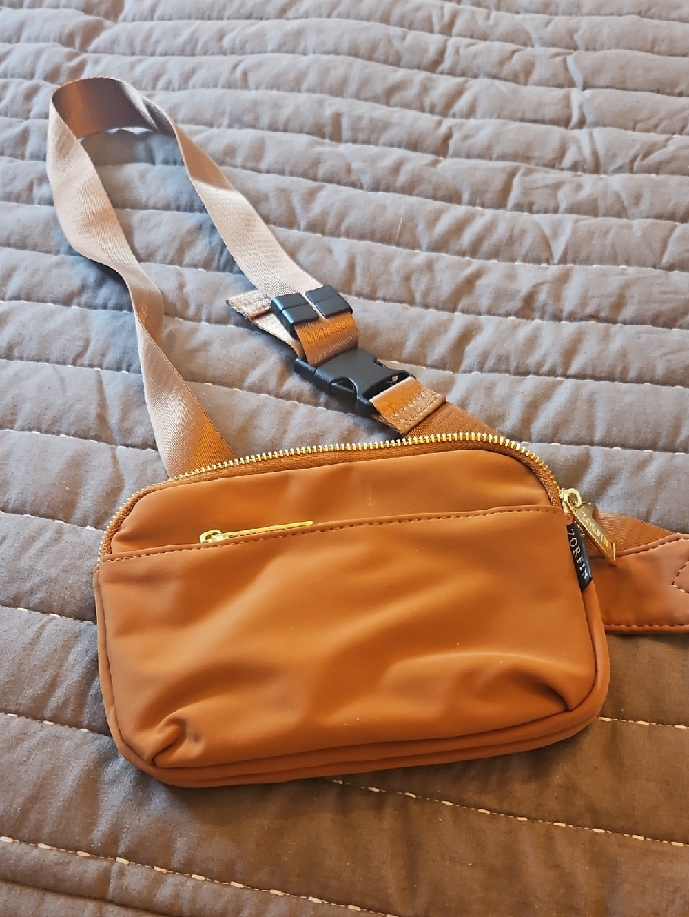 Camel Crossbody Sling Bag - Casual Everyday Carry